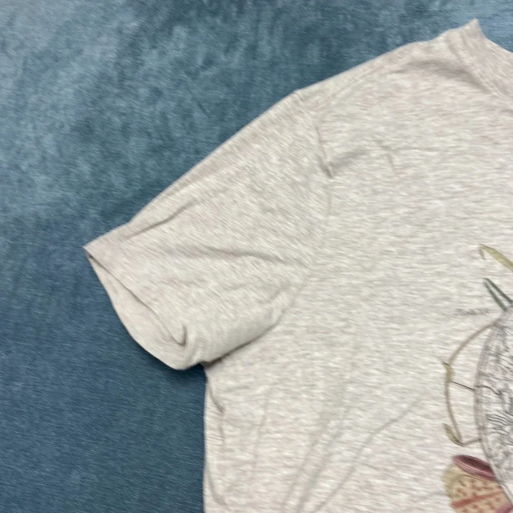 Banana Republic One Earth One Home T-Shirt Mens Large Heather Gray Classic Tee